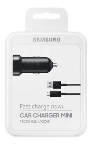 Cargador Celular Auto Cable Micro Usb Rapida Carga Samsung