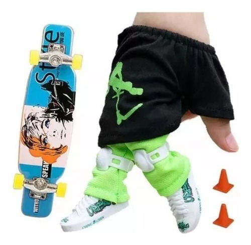 Set De Minipatines De Dedo De 1u Con Pantalones Y Zapatos