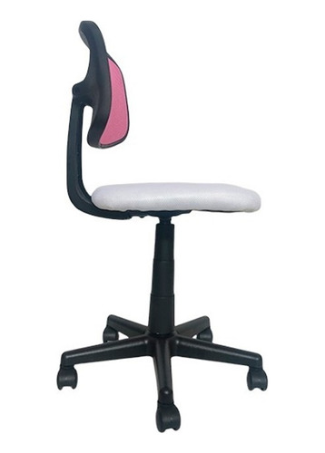 Silla Ziyaz York Rosado/blanco Juvenil Giratoria W132