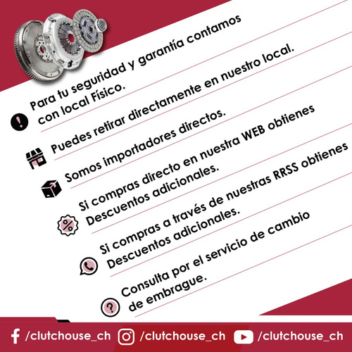 Kit Embrague Chevrolet New D-max 2.5 2012 / --
