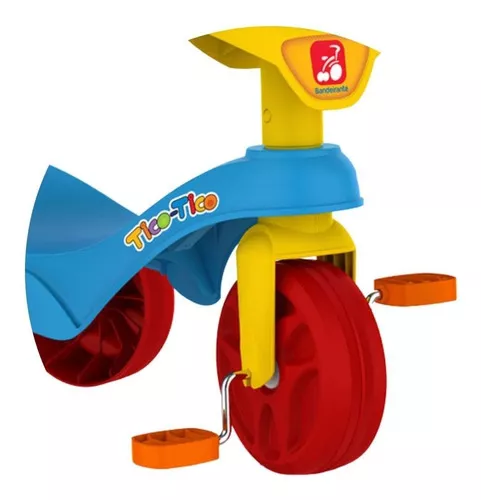 Velotrol Triciclo Motoca Motinha Tico Tico Infantil - Azul