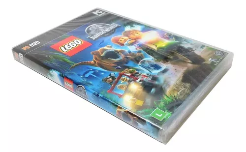 Jogo Computador Jurassic World Lego Parque Dinossauro Pc Dvd