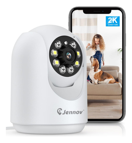 Jennov Camara De Seguridad 2k, Camara Inalambrica Para Inter