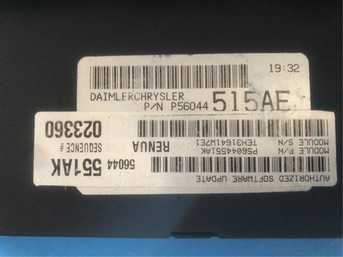 Computadora Jeep Grand Cherokee 2005 4.7 56044515ae