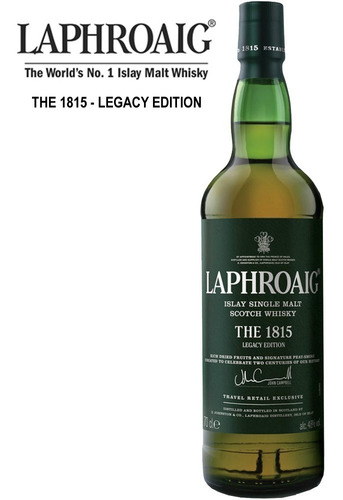 Imagen 8 de 10 de Whisky Laphroaig The 1815 Legacy Edition 700ml En Estuche