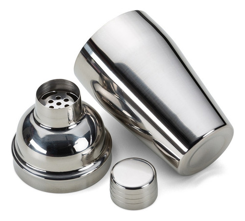 Coqueteleira + Socador Dosador Inox 750ml Caipirinha Drinks