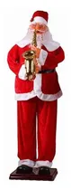Comprar Muñeco Papá Noel Con Saxofón Perfecto Canta Y Baila