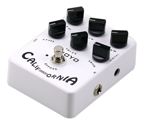 Imagen 3 de 3 de Pedal de efecto Joyo JF-15 blanco