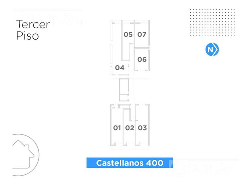 Imagen 15 de 17 de Departamento 1 Dormitorio En Venta - Castellanos 450 U15