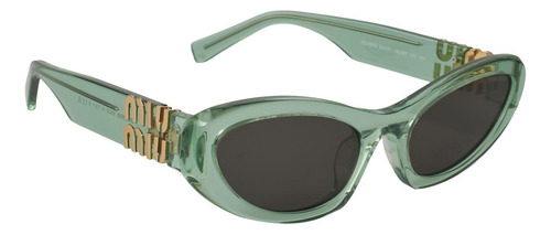 Miu Miu Mu 09ys 19l09t Oval Shape Anise Opal (Usado)
