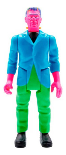 Super7 Reaction Universal Monsters Frankenstein Neon (Usado)