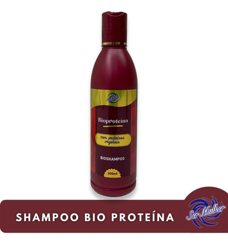  Shampoo Para Cabelo Orgânico Bio Proteína Ph Neutro 300 Ml