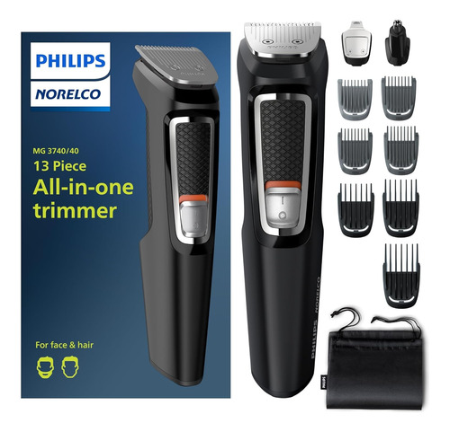 Maquina Afeitar Philips Norelco 3000 Multigroom Todo En 1