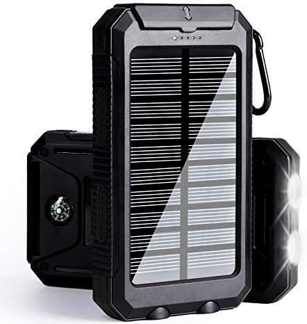 Cargador Solar De 30.000 Mah, Solarprous Cargador De Bateria