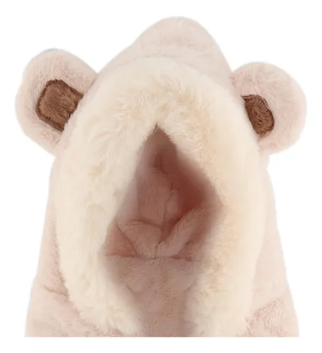 Bufanda Con Capucha Para Mujer, Gorro Cómodo, Chal Beige