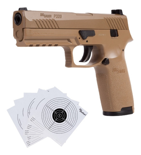 Pistola Sig Sauer P320 .177 Co2 Pellets Blowback Arena Xtr C