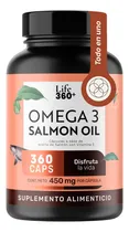 Comprar Life 360+ Vitamina E Omega 360 Cápsulas Aceite De Salmón
