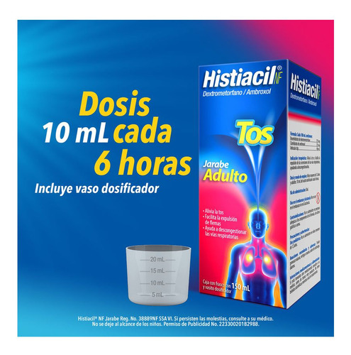 Histiacil Nf Jarabe Adulto Frasco Con 150 Ml