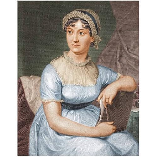 Reproducción De Arte Histórico De Autora Jane Austen,...