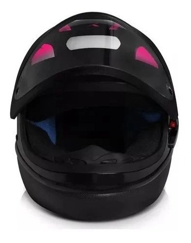 Capacete Fechado Automatic Ad Fw3 Viseira Cristal Cor Rosa Tamanho do capacete 60