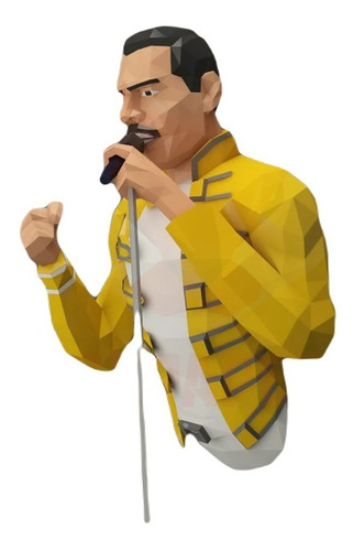 Freddie Mercury  Papercraft (formato Digital Pdf)