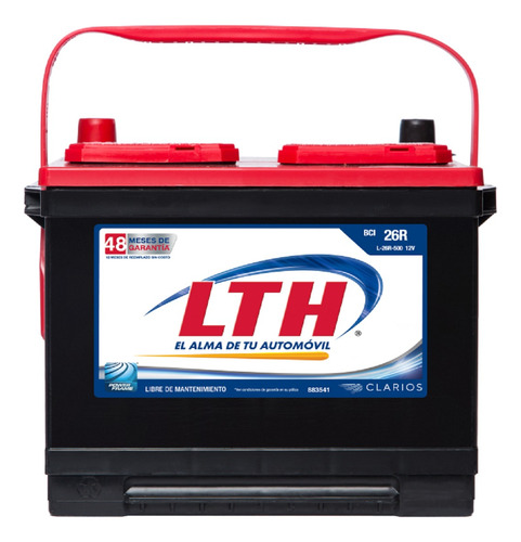 Batería Lth Para Auto Modelo L-26r-500. Entrega Cdmx.