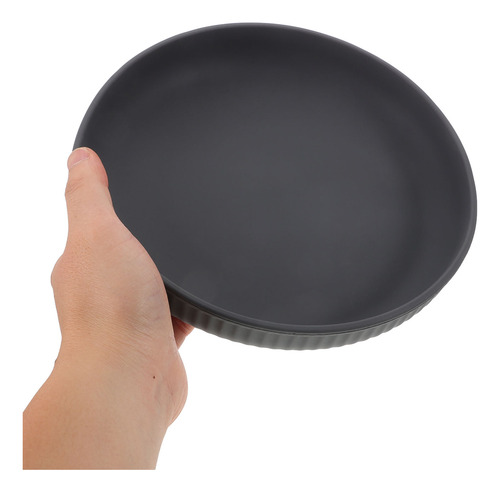 Plato De Comida De Silicona, Plato A Prueba De Fugas Con Ven