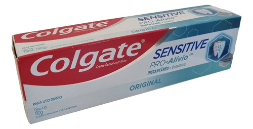 Pasta Dental Colgate Sensitive Pro Alivio Sensibilidad 110 G