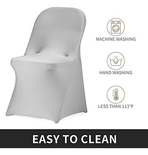 Funda De Silla Peomeise Plegable - Color Plata