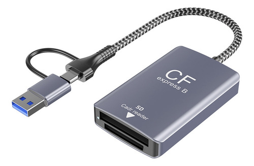Lector De Tarjetas Sd H72 En 1 Cf Express B Cf Express Card