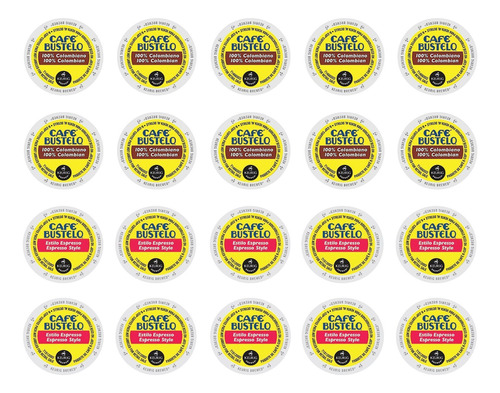 Cafe Bustelo - Paquete De Muestras De K-cup 100% Colombiano