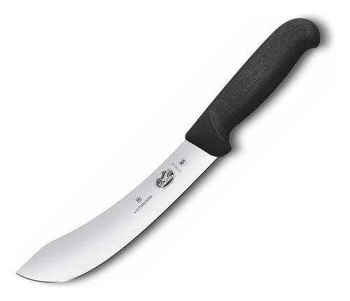 Cuchillo Victorinox® Torreón Alemán Línea Fibrox, 18cm Color Negro/acero