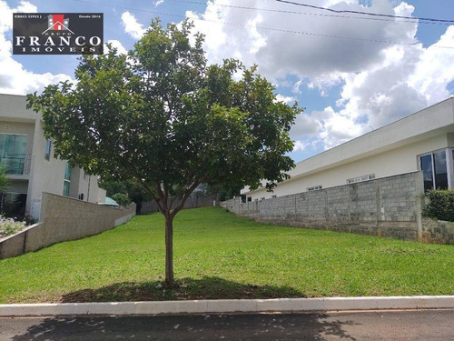 Terreno Para Venda No Condomínio Terras De Vinhedo Em Vinhedo -sp - Te0548
