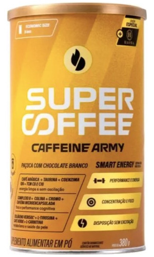 Supercoffee 3.0 Sabor Paçoca Economic 380g - Caffeine Army