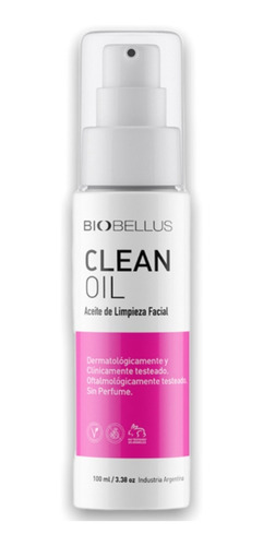 Aceite De Limpieza Facial Clean Oil Vegano Biobellus 100 Ml