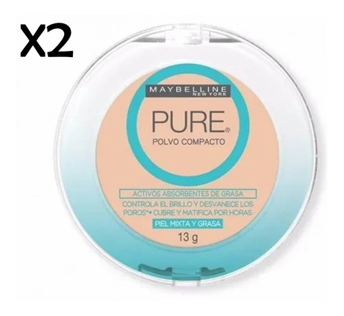 Polvo Compacto Maybelline Pure Tienda Chacao