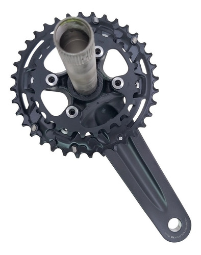 Imagen 2 de 3 de Palancas Shimano Fc-m4100-2 Deore 175mm 36/26. Carbonobikes