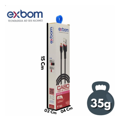 Cabo V8 3m Turbo 2.4a Micro Usb Carregamento Eficiente