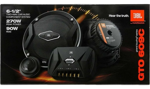 Set De Medios 6.5 Pulgadas Jbl Gto 609c 90w Rms