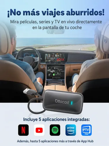 Ottocast Play2video Ultra Ai Box Carplay Android Auto