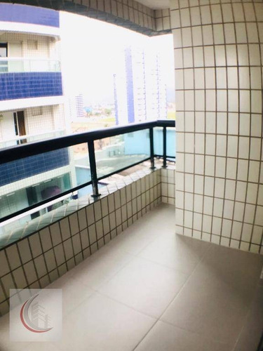 Imagem 7 de 18 de Apartamento Com 2 Dormitórios À Venda, 83 M² Por R$ 390.000,00 - Vila Guilhermina - Praia Grande/sp - Ap2361