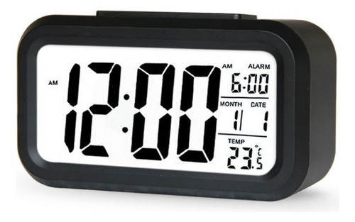 Reloj Despertador Electrónico Recargable Luminoso Inteligent