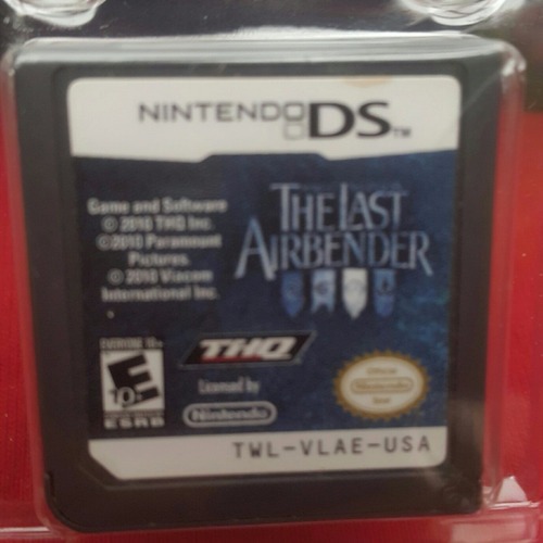 The Last Airbender  / Nintendo Ds Lite Dsi & 3ds