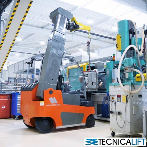 Autoelevador Electrico Maxtruck Con Batería Y Cargador