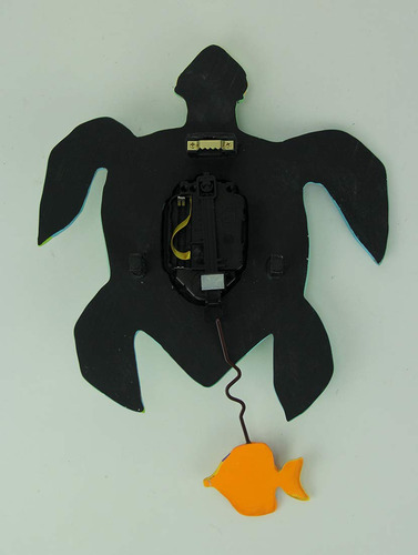 Allen Designs P Reloj De Pared Con Péndulo De Tortuga Capr