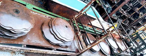 Antiguo Disco De Arado.gigante.no Hago Envios.tubos Larralde (Usado)