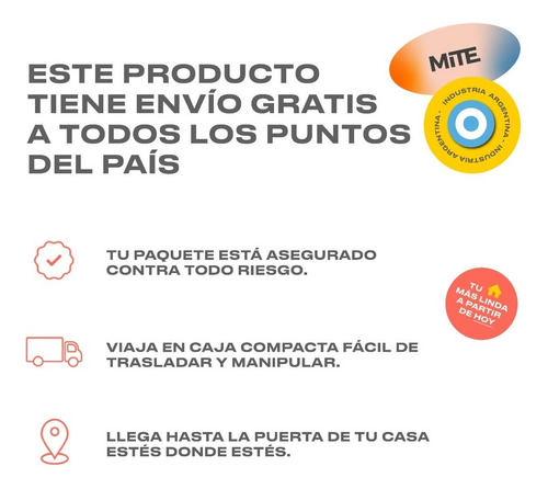 Imagen 3 de 10 de Mesa De Cocina Chica Sin Tornillos, Fácil Armado | Mite
