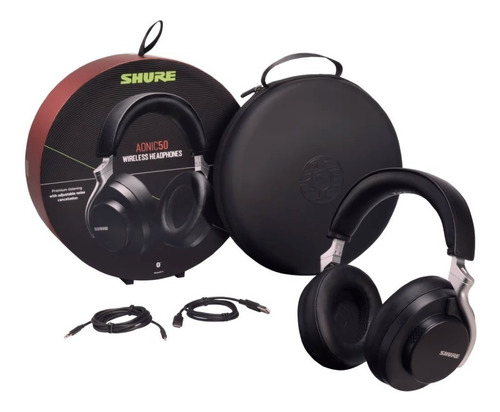 Imagen 4 de 10 de Auricular Shure Aonic 50 Inalámbrico Cancelación De Ruido
