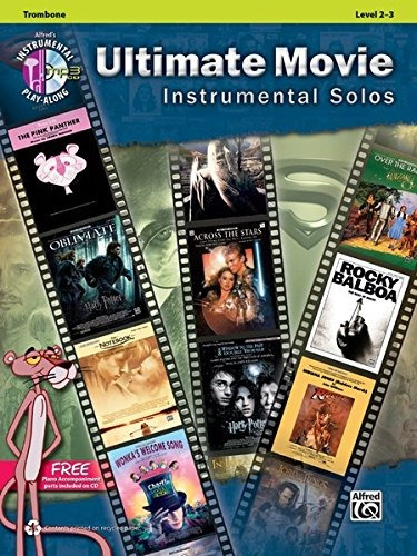 Ultimate Movie Instrumental Solos Trombone, Book  Y  Cd (ult