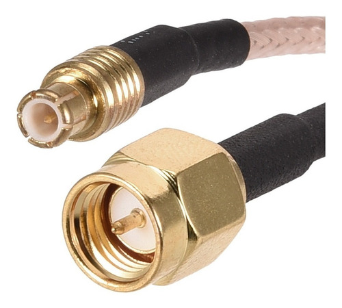 Conector Macho Mcx A Macho Sma Adaptador Coaxial Cable Rg316